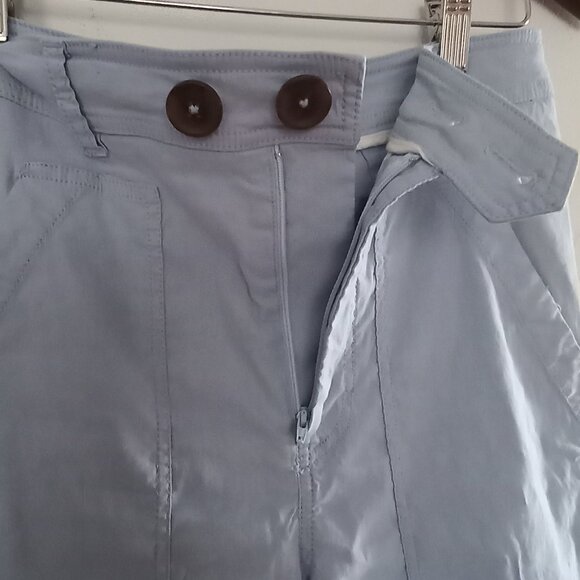 MAEVE by ANTHROPOLOGIE light blue wide leg pants - Picture 6 of 9